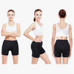 Sportneer Padded Bicycle Cycling Underwear 3D Padded Shorts for Women XL